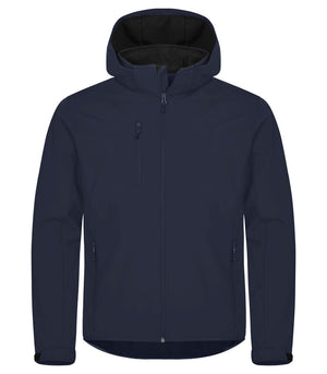 Classic Softshell Hoody Jacket - dark navy