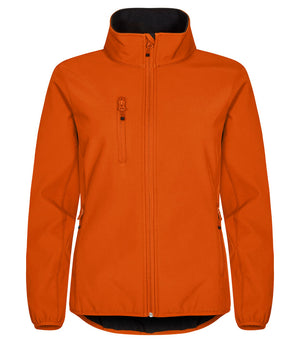 Classic Softshell Jacket Women - blood orange