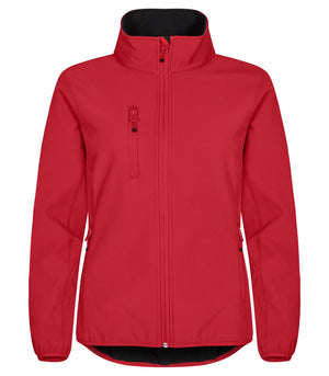 Classic Softshell Jacket Women - red