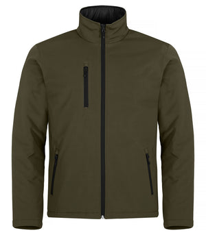 Padded Softshell Jacket - fog green