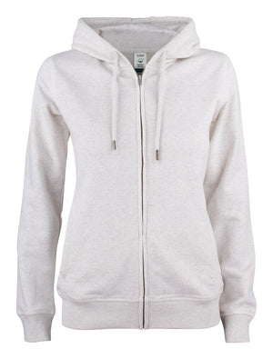 Premium OC Hoody FZ Women - nature melange