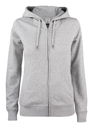 Premium OC Hoody FZ Women - grey melange