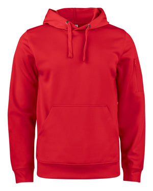 Basic Active Hoody - red