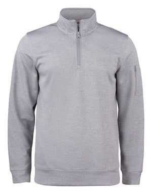Basic Active Half Zip - grey melange