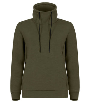 Hobart sweatshirt women - fog green