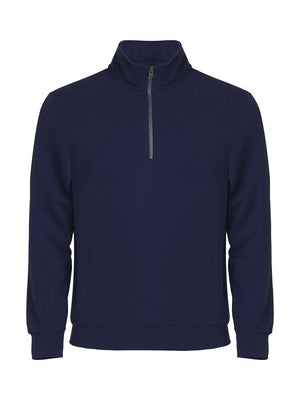 Basic Half Zip - dark navy