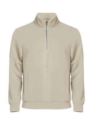Basic Half Zip - light khaki