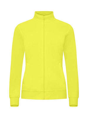 Basic Cardigan Women - visibility yellow