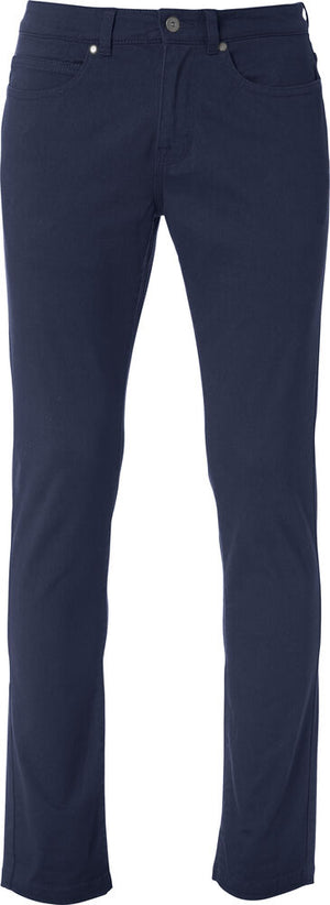 5-Pocket Stretch Pants - dark navy