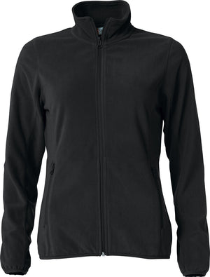 Basic Micro Fleece Jacket Women - black