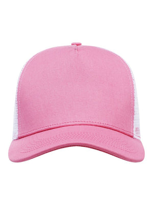 Trucker cap - bright cerise/white