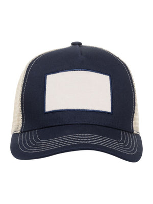 Trucker patch cap - dark navy