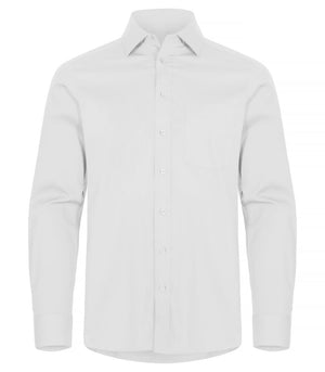 Stretch Shirt L/S - white