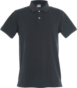 Stretch Premium Polo - antracit melange