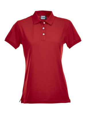Stretch Premium Polo Women - red