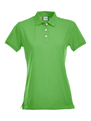 Stretch Premium Polo Women - apple green