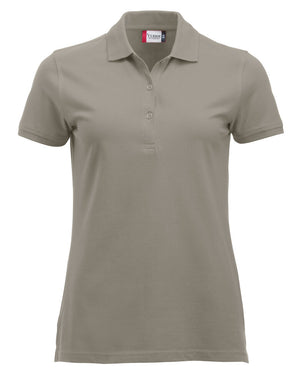 Classic Marion S/S Polo - silver