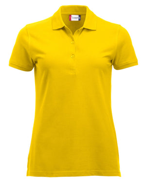 Classic Marion S/S Polo - lemon