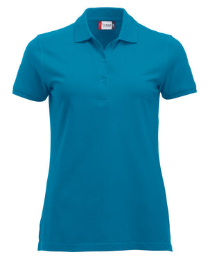 Classic Marion S/S Polo - turquoise