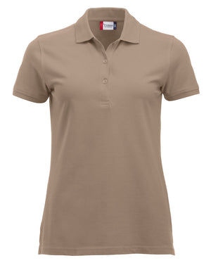 Classic Marion S/S Polo - caffe latte