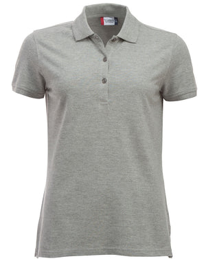 Classic Marion S/S Polo - grey melange