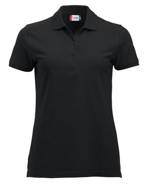 Classic Marion S/S Polo - black