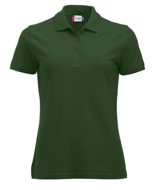 Manhattan Women Polo - bottle green