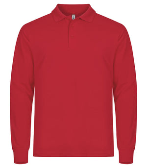 Manhattan L/S Polo - red