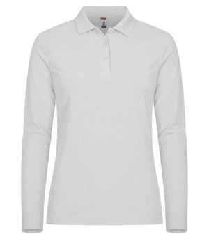 Manhattan Women L/S Polo - white