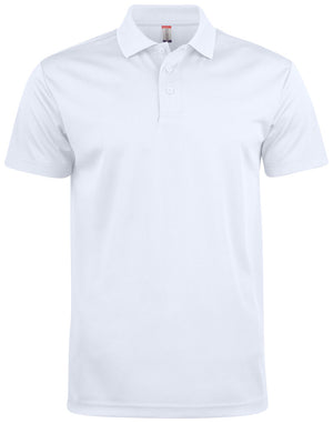Basic Active Polo - white