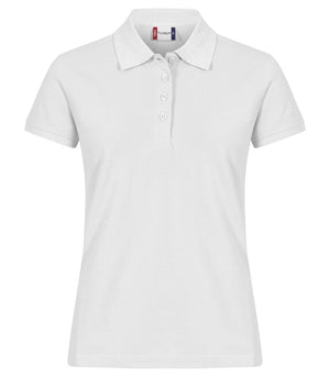 Heavy Premium Polo Women - white