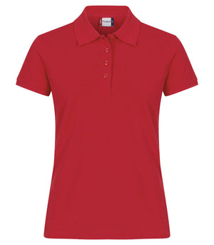 Heavy Premium Polo Women - red