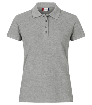 Heavy Premium Polo Women - grey melange