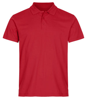 Single Jersey Polo - red