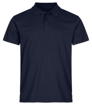 Single Jersey Polo - dark navy