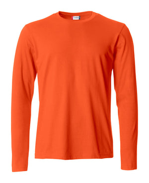 Basic-T L/S - blood orange