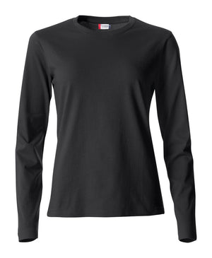 Basic-T L/S Women - black
