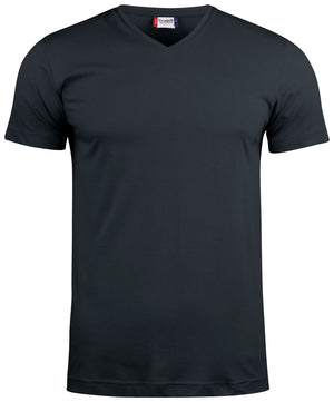 Basic-T V-neck - black