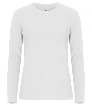 Premium Fashion-T LS Women - white