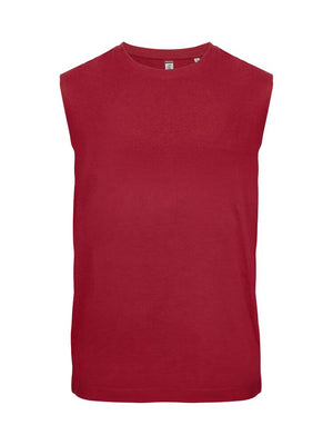 Sleeveless T - red