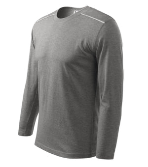 Malfini Long Sleeve T-shirt unisex - dark gray melange