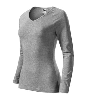 Malfini Elegance T-shirt women’s - dark gray melange