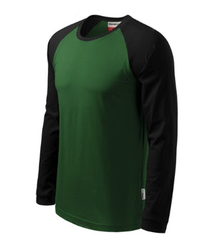 Malfini Street LS T-shirt unisex - bottle green