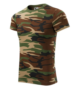 Malfini Camouflage T-shirt unisex - camouflage brown