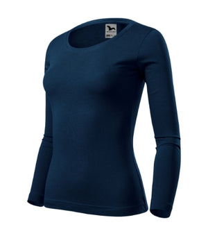 Malfini Fit-T LS T-shirt women’s - navy blue