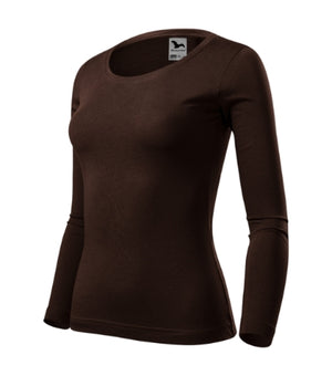 Malfini Fit-T LS T-shirt women’s - coffee