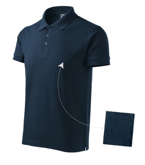 Malfini Cotton Polo Shirt men’s - navy blue