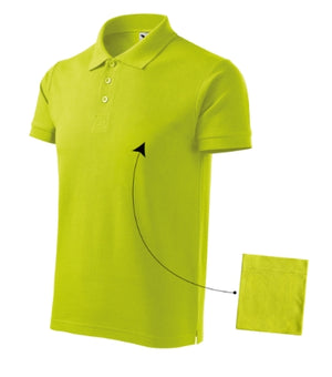 Malfini Cotton Polo Shirt men’s - lime punch