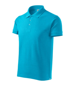 Malfini Cotton Heavy Polo Shirt men’s - blue atoll
