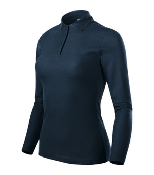 Malfini Pique Polo LS Polo Shirt women’s - navy blue